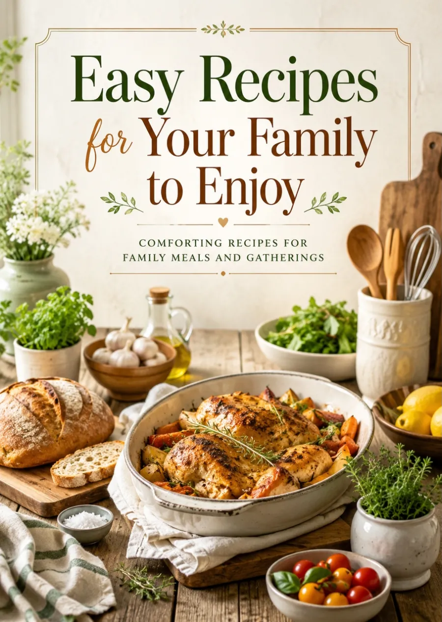 Simple Family Cooking: Tasty Everyday Recipes for Breakfast, Lunch, Dinner and More